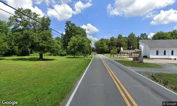 Street Views of Lavender at Gusenbury Fields Lavender Farm Whitsett, North Carolina - 1