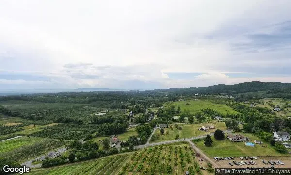 Street Views of Peach Picking at Prospect Hill Orchards at the Hilltop- Cherry, Peach & Apple Pick-Your-Own Milton, New york - 2
