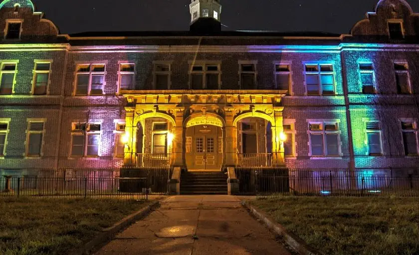 Photo of Haunted House at Pennhurst Asylum Spring City, Pennsylvania