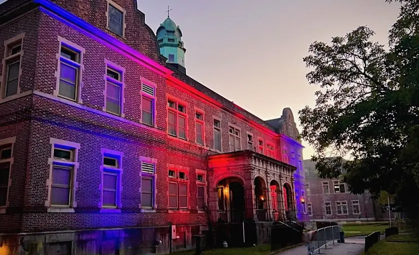 Photo of Haunted House at Pennhurst Asylum Spring City, Pennsylvania - 2